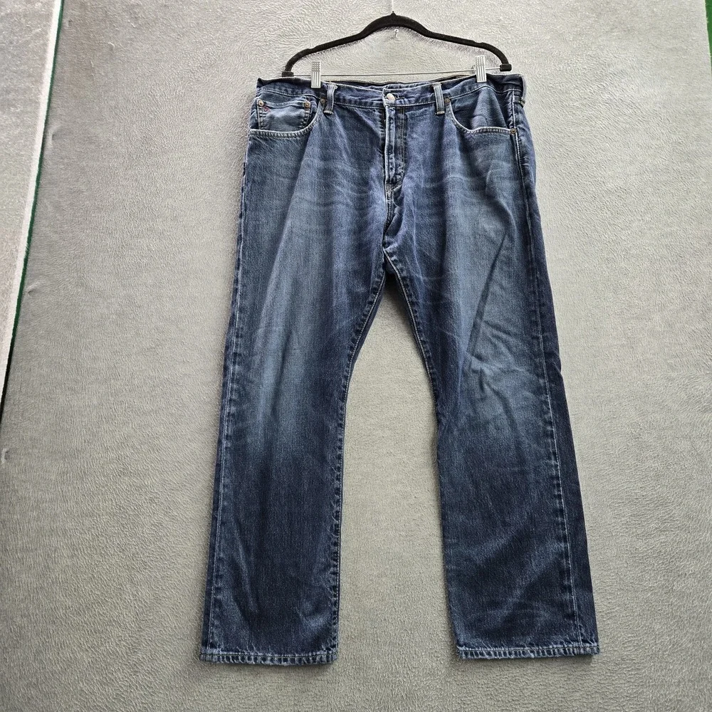 Polo Ralph Lauren Men Jeans 38X30 Blue Whisker Hampton Relaxed Grunge 27